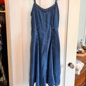 Banana republic denim chambray sundress